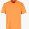 Armor-Lux HERITAGE - Orange Regular-fit Round-neck Cotton T-shirt