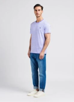 Pepe Jeans STANLEY - Blue Cotton-blend Straight-leg Jeans -Deals Mode Modee Store 4053569