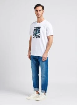 Pepe Jeans STANLEY - Blue Cotton-blend Straight-leg Jeans -Deals Mode Modee Store 4053572