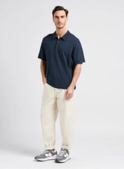 American Vintage SNOPDOG - Beige Straight-leg Cotton Jeans -Deals Mode Modee Store 4053668