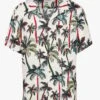 Scotch And Soda Multicolored Printed V-neck Shirt