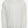ESPRIT White Regular-fit Linen And Cotton Shirt