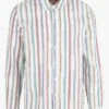 TOKYO RAINBOW - Striped Regular-fit Striped Cotton Shirt With Button-down Collar