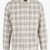 Minimum JACK - Beige Regular-fit Checked Organic Cotton Shirt With Classic Collar