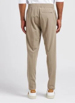 Samsoe Samsoe SMITHY - Beige Fluid Sports Pants With Elasticated Waist -Deals Mode Modee Store 4081615