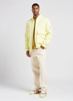 RODGER H - Yellow Regular-fit Round-neck Cotton T-shirt -Deals Mode Modee Store 4081692