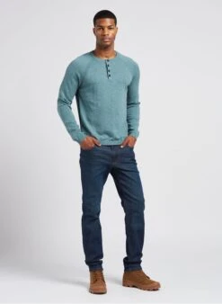 Ikks Blue Slim-fit Cotton Jeans -Deals Mode Modee Store 4081781