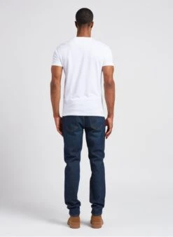 Ikks Blue Slim-fit Cotton Jeans -Deals Mode Modee Store 4081787