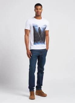 Ikks Blue Slim-fit Cotton Jeans -Deals Mode Modee Store 4081788
