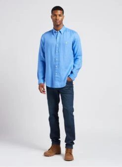 Ikks Blue Slim-fit Cotton Jeans -Deals Mode Modee Store 4081803