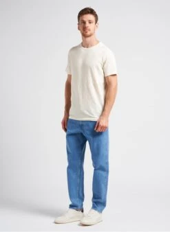 JABALI ALGO - Faded Jeans Straight-leg Cotton Jeans -Deals Mode Modee Store 4081937