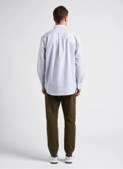 Gant Blue Straight Striped Cotton Shirt -Deals Mode Modee Store 4082138