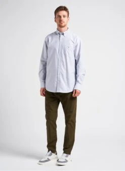 Gant Blue Straight Striped Cotton Shirt -Deals Mode Modee Store 4082139