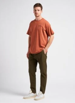 PAUL SMITH Green Cotton Chino Pants With Drawcord -Deals Mode Modee Store 4082159