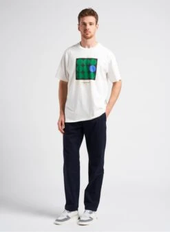 Thinking Mu Blue Straight-leg Organic Cotton Chinos -Deals Mode Modee Store 4082194