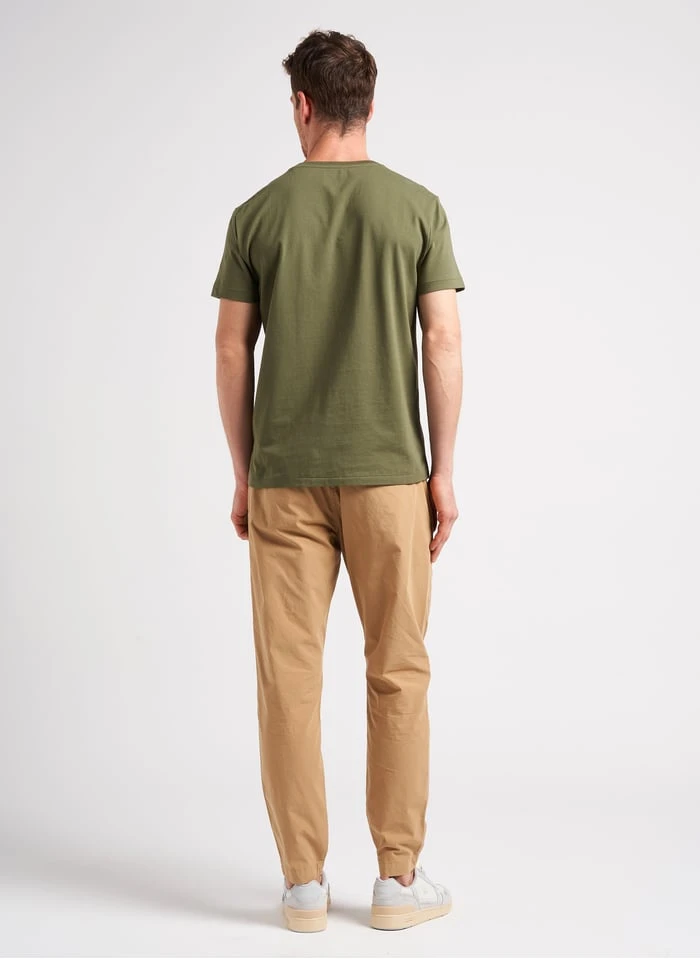 PAUL SMITH Brown Cotton Chino Pants With Drawcord 5 PAUL SMITH Brown Cotton Chino Pants With Drawcord - Image 5