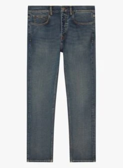 CHEVIGNON DENIM - Jean Stone Slim-fit Faded Cotton Jeans
