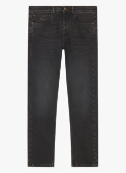 CHEVIGNON DENIM - Grey Slim-fit Faded Cotton Jeans