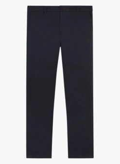 CHEVIGNON DUCK - Blue Slim-fit Organic Cotton Chinos