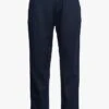 ESPRIT Blue Straight-leg Linen-blend Pants