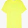 Zadig & Voltaire TED - Yellow Round-neck Cotton T-shirt