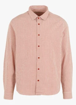 Thinking Mu Pink 100 Cotton Checked Shirt
