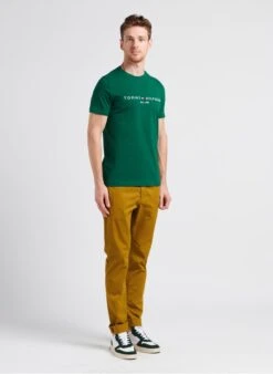 CHEVIGNON DUCK - Green Slim-fit Organic Cotton Chinos 39 CHEVIGNON DUCK - Green Slim-fit Organic Cotton Chinos -Deals Mode Modee Store 4104167