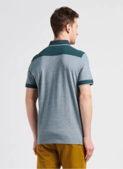 Armani Exchange Grey Regular-fit Cotton Polo Shirt -Deals Mode Modee Store 4104188