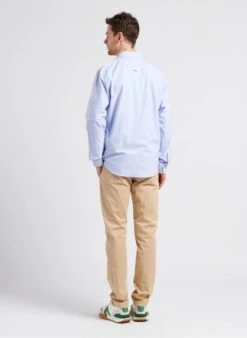 CHEVIGNON OXFORD - Blue Regular-fit Organic Cotton Shirt -Deals Mode Modee Store 4104218