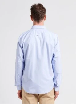 CHEVIGNON OXFORD - Blue Regular-fit Organic Cotton Shirt -Deals Mode Modee Store 4104220