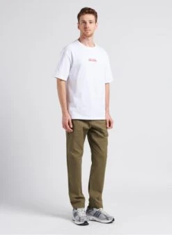 Thinking Mu Green Straight-leg Organic Cotton Pants -Deals Mode Modee Store 4104367