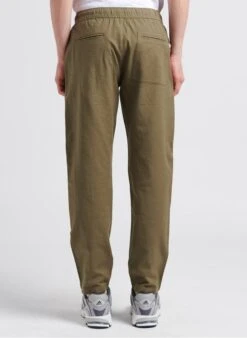 Thinking Mu Green Straight-leg Organic Cotton Pants -Deals Mode Modee Store 4104373