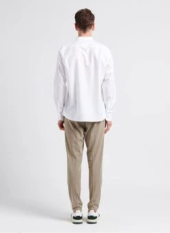 Samsoe Samsoe SMITHY - Beige Fluid Sports Pants With Elasticated Waist -Deals Mode Modee Store 4104396