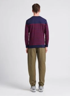 Armor-Lux Multicolored Slim-fit Light Cotton Jersey Breton Top With Round Neck -Deals Mode Modee Store 4104417