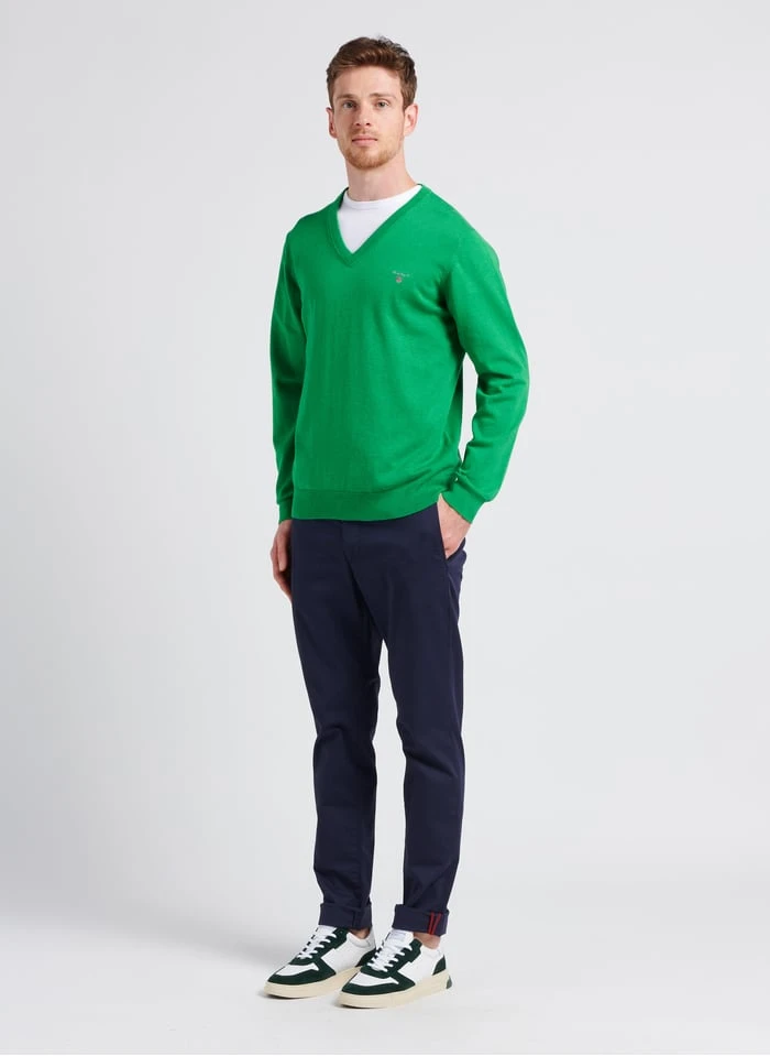 CHEVIGNON DUCK - Blue Slim-fit Organic Cotton Chinos 8 CHEVIGNON DUCK - Blue Slim-fit Organic Cotton Chinos - Image 8