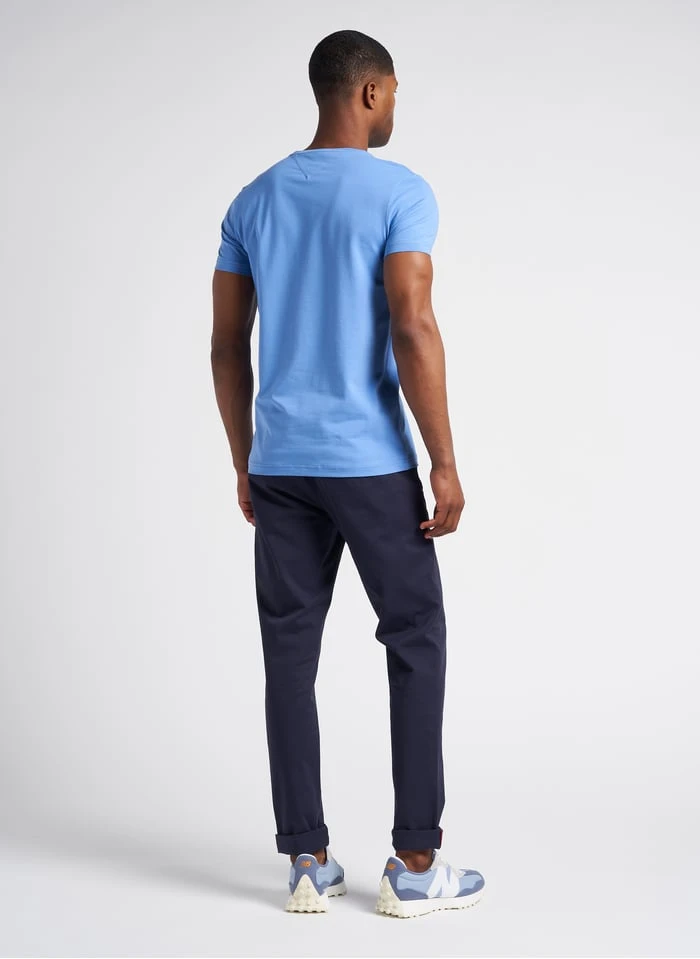 CHEVIGNON DUCK - Blue Slim-fit Organic Cotton Chinos 9 CHEVIGNON DUCK - Blue Slim-fit Organic Cotton Chinos - Image 9
