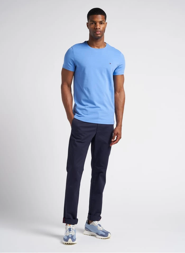 CHEVIGNON DUCK - Blue Slim-fit Organic Cotton Chinos 6 CHEVIGNON DUCK - Blue Slim-fit Organic Cotton Chinos - Image 6