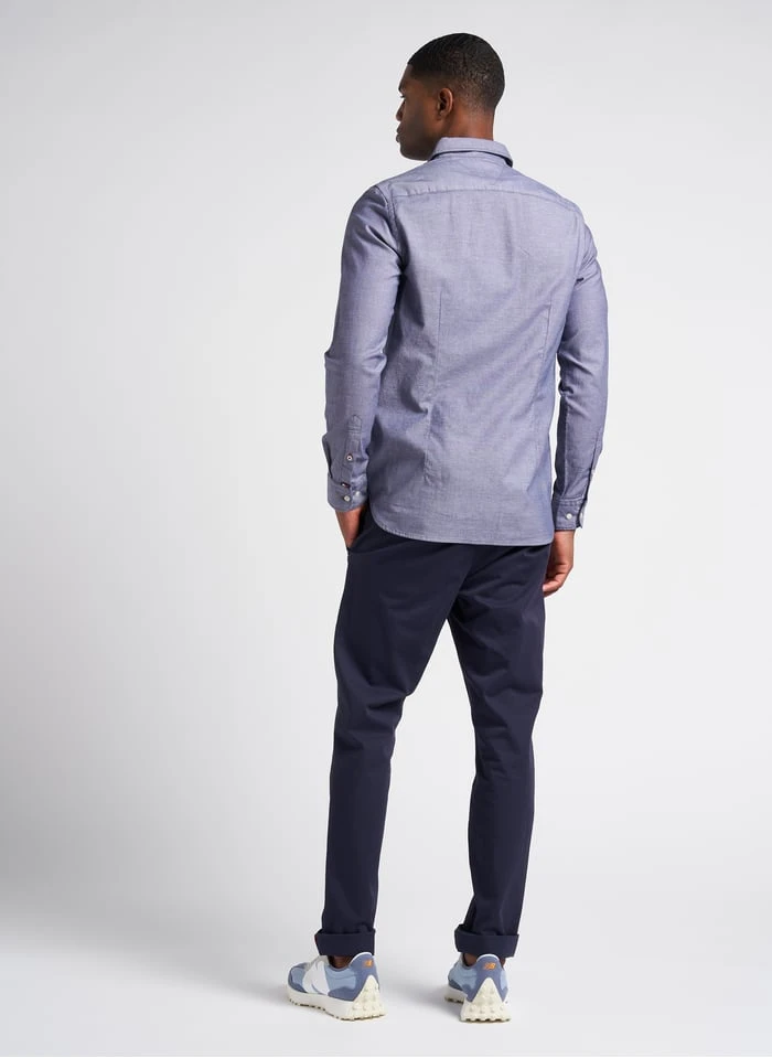 CHEVIGNON DUCK - Blue Slim-fit Organic Cotton Chinos 13 CHEVIGNON DUCK - Blue Slim-fit Organic Cotton Chinos - Image 13