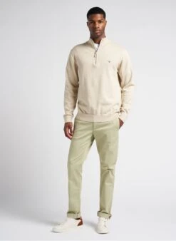 CHEVIGNON DUCK - Beige Slim-fit Organic Cotton Chinos -Deals Mode Modee Store 4104810