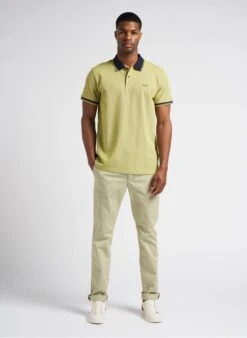 Gant Yellow Regular-fit Embroidered Cotton Piqué Polo Shirt -Deals Mode Modee Store 4104826