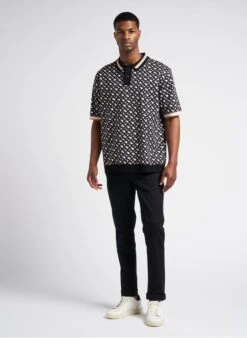 CHEVIGNON DUCK - Black Slim-fit Organic Cotton Chinos 18 CHEVIGNON DUCK - Black Slim-fit Organic Cotton Chinos -Deals Mode Modee Store 4104842