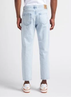 American Vintage JOYBIRD - Blue Straight-leg Faded Cotton Denim Jeans 22 American Vintage JOYBIRD - Blue Straight-leg Faded Cotton Denim Jeans -Deals Mode Modee Store 4104859