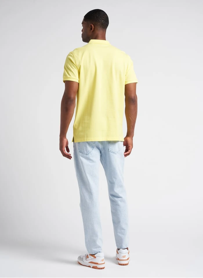 Gant Yellow Regular-fit Cotton Piqué Polo Shirt 5 Gant Yellow Regular-fit Cotton Piqué Polo Shirt - Image 5