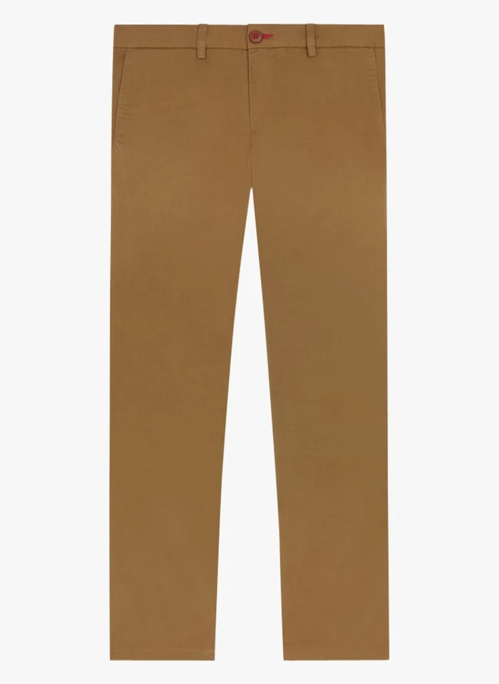 CHEVIGNON DUCK - Green Slim-fit Organic Cotton Chinos 1 CHEVIGNON DUCK - Green Slim-fit Organic Cotton Chinos