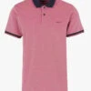 Gant Pink Regular-fit Embroidered Cotton Piqué Polo Shirt
