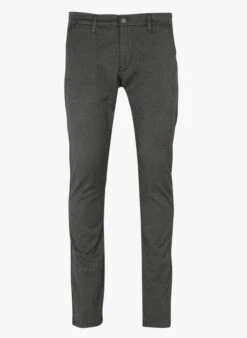 LE TEMPS DES CERISES MILOW - Grey Printed Houndstooth Straight-leg Pants