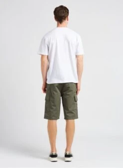 HAMON - White Cotton Henley T-shirt -Deals Mode Modee Store 4131188