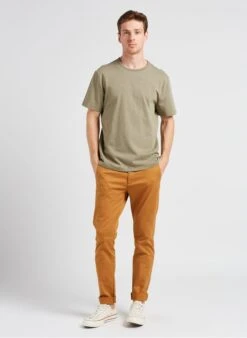 Ikks Brown Cotton Chinos -Deals Mode Modee Store 4131297
