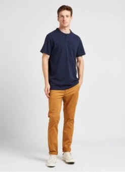 Ikks Brown Cotton Chinos -Deals Mode Modee Store 4131300