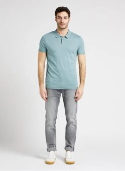 Pepe Jeans HATCH - Blue Slim-fit Faded Cotton-blend Jeans -Deals Mode Modee Store 4131932 1